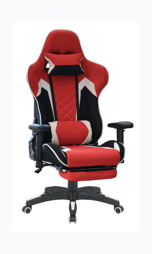 Scarlet Gaming Chair With Footrest