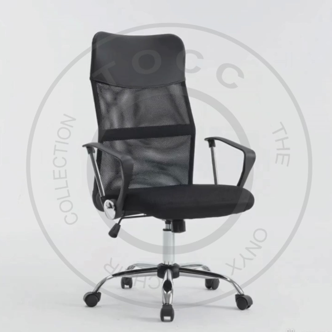 Ergonomic Mesh High Back Chair – The Onyx Chair Collection
